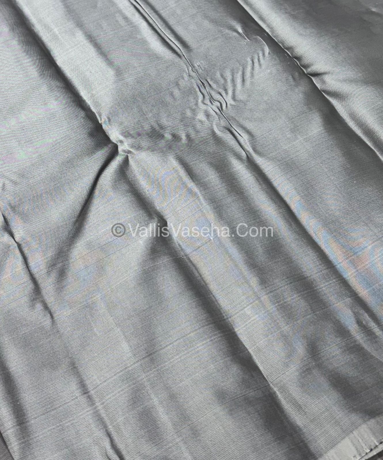 Half Mix - Pure Soft Silk Saree - VVPSS054