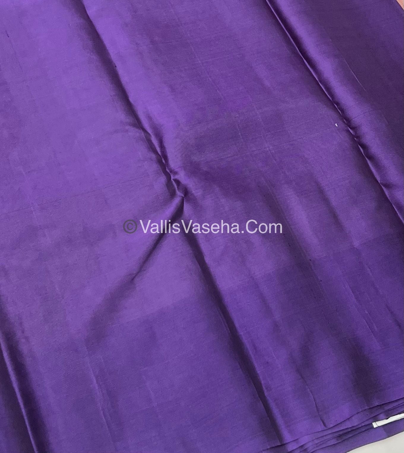 Half Mix - Pure Soft Silk Saree - VVPSS040