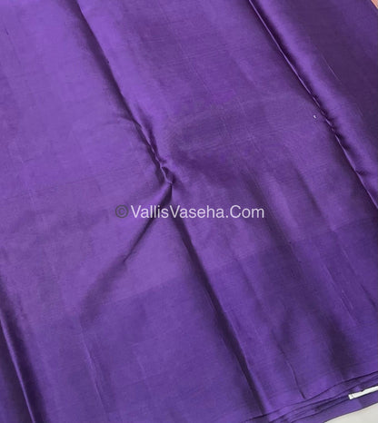 Half Mix - Pure Soft Silk Saree - VVPSS040
