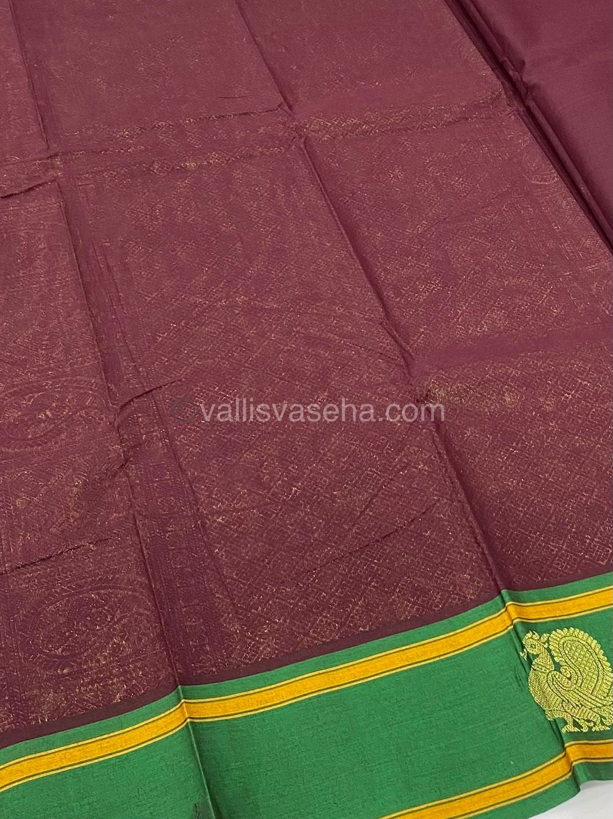 Premium Kanchi Cotton Saree - VVKCS004