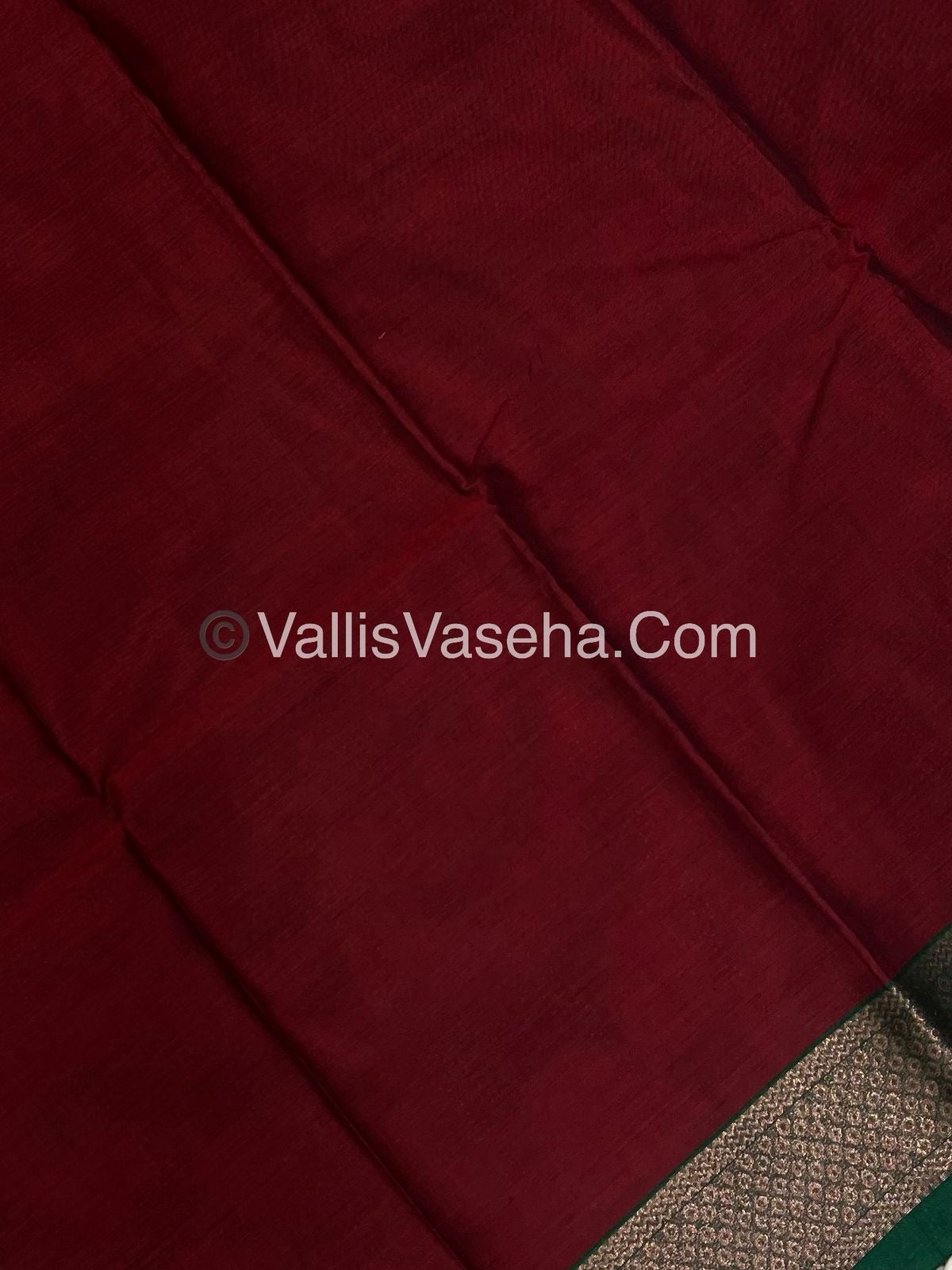 Dhaka Cotton Saree - VVDCS002