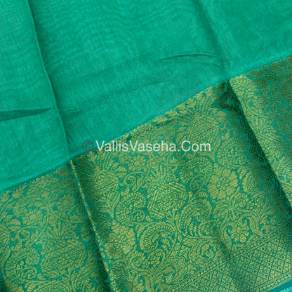 50% less - Offer Saree - Mixed Cotton Saree   - VVDS007