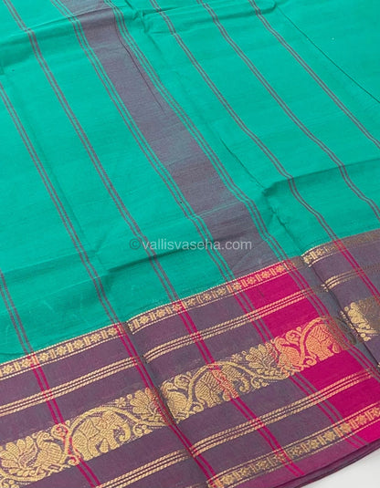 Kanchi Cotton Saree - VVKCS006