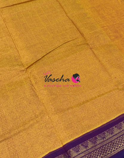 Kanchi Cotton Saree - VVKCS027