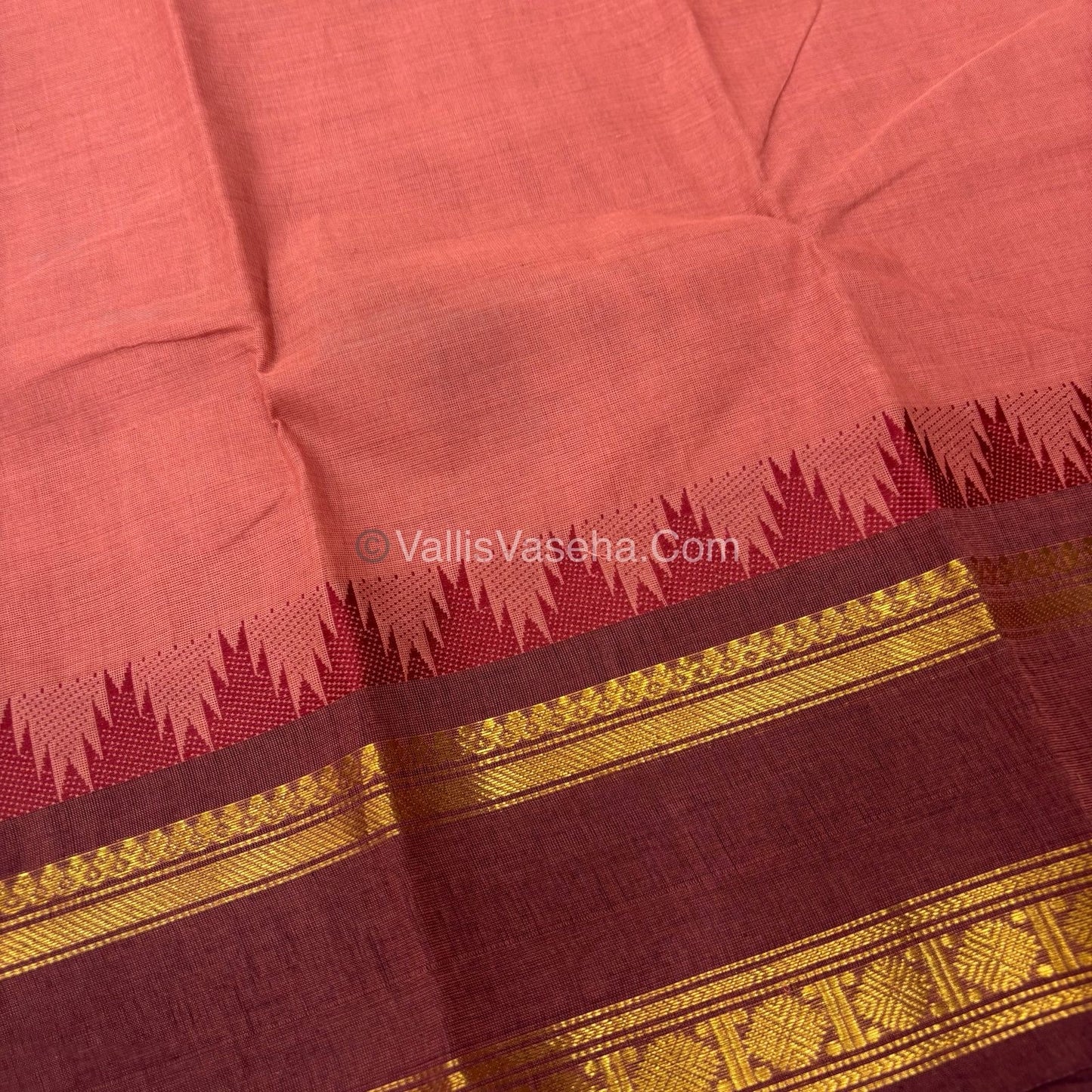 Kanchi Cotton Saree - VVKCS018
