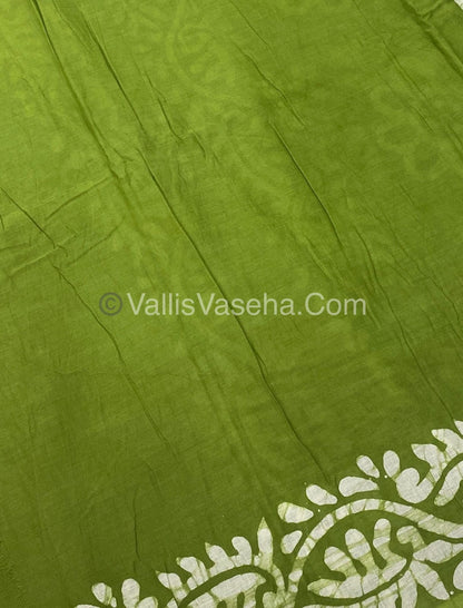 Pure Soft Mul Mul Cotton Sarees - Hand Block Prints - VVMMC003