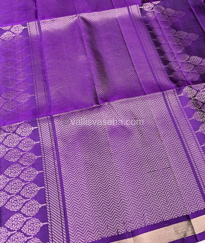 Pure Soft Silk Saree -Half Gold Zari Border - VVPSS032