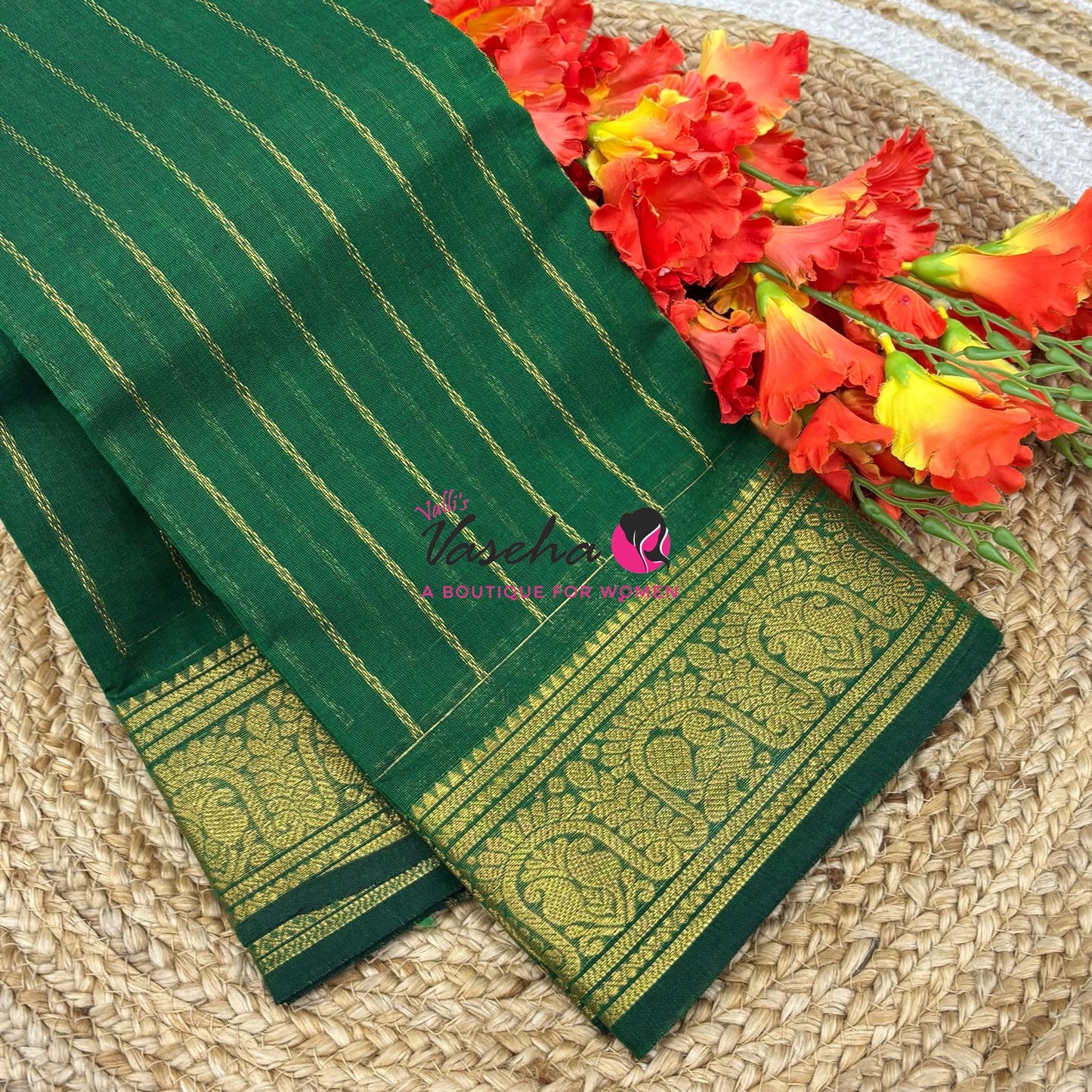 Kanchi Cotton Saree - VVKCS033