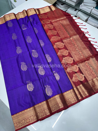 Pure Soft Silk Saree - Kanchi Border - VVPSS015