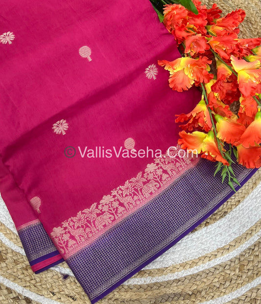 Russian Viscose - Premium Viscose Saree - VVRVS001