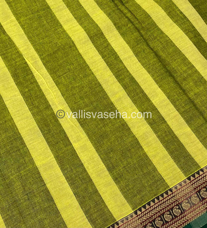 Narayanapet Mercerised Cotton Saree - VVNMC001
