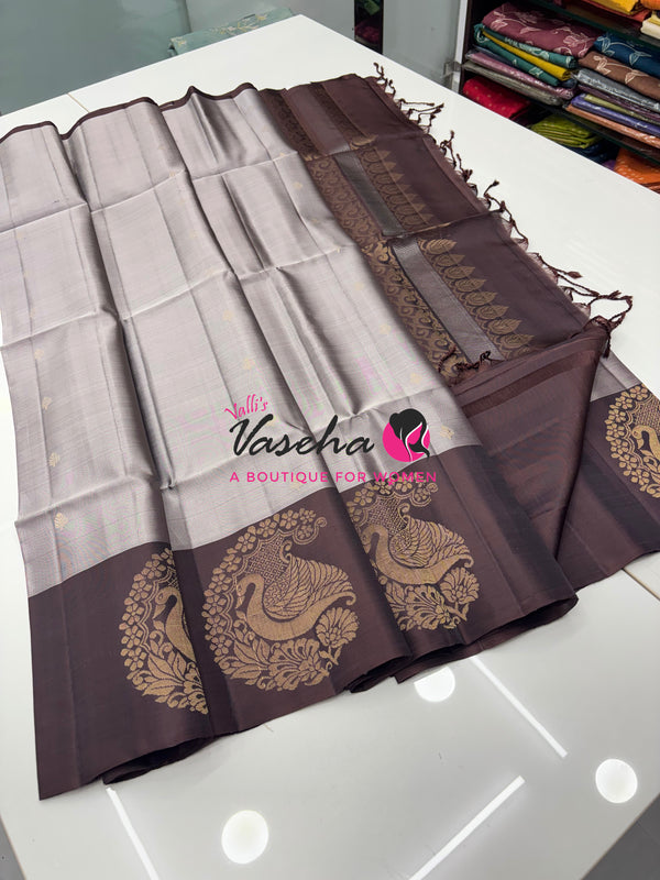 Pure Soft Silk Saree  - VVPSS061