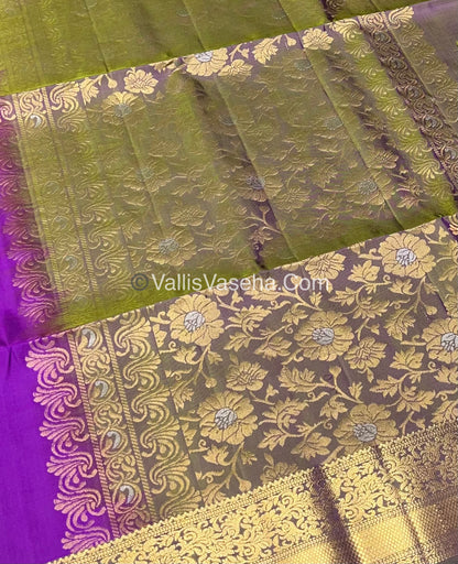 Pure Soft Silk Saree - Kanchi Border - VVPSS033