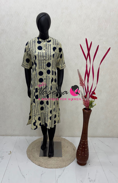 Ready Made - A Line Kurti -   VVRMS021