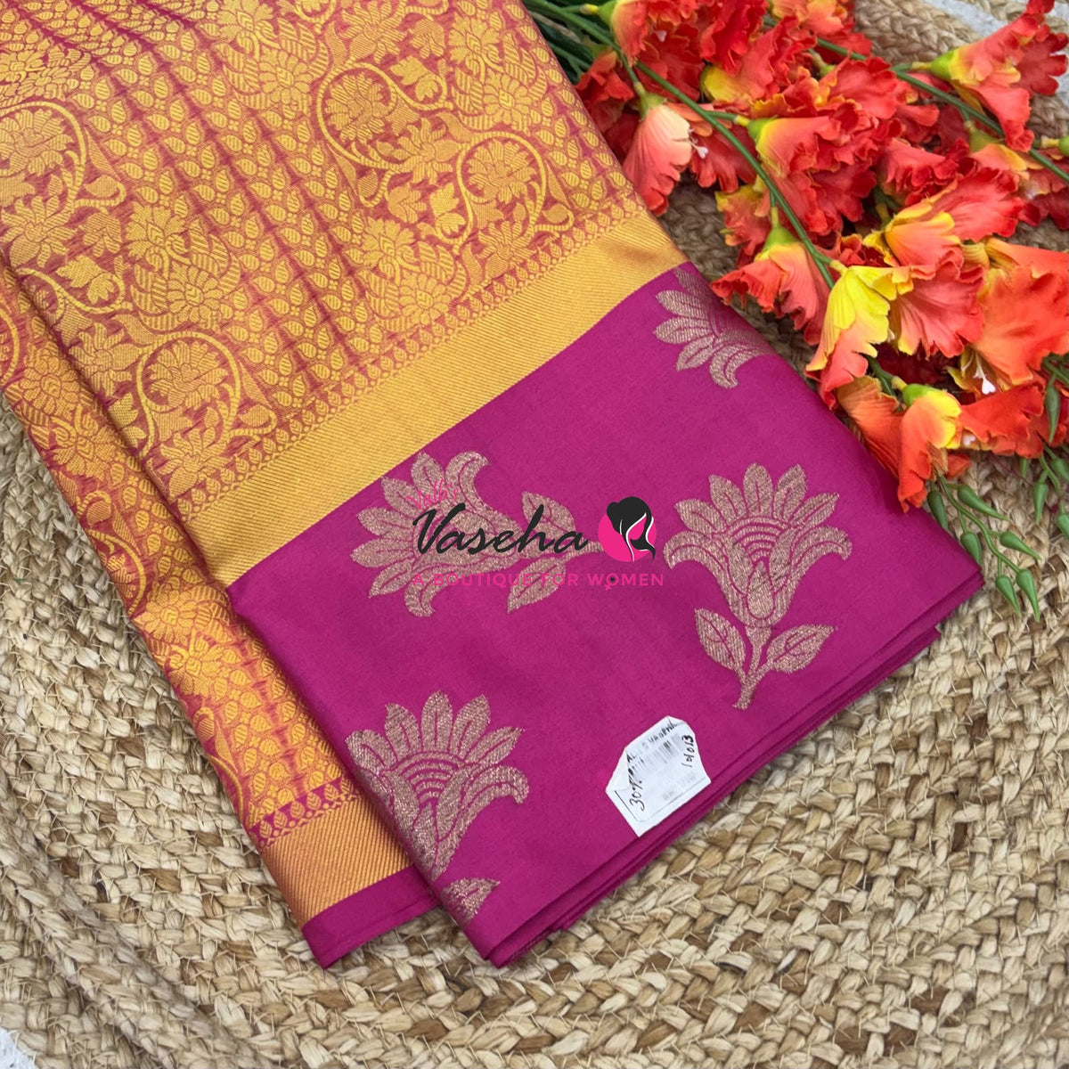 30% less - Offer Saree - Kora Saree - VVDS009