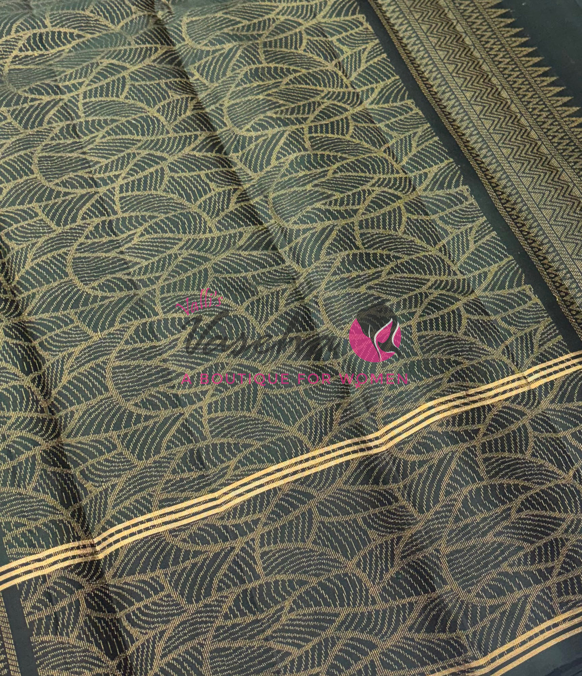 Half Mix - Pure Soft Silk Saree - Long Retta Petta Border with Butta - VVPSS105