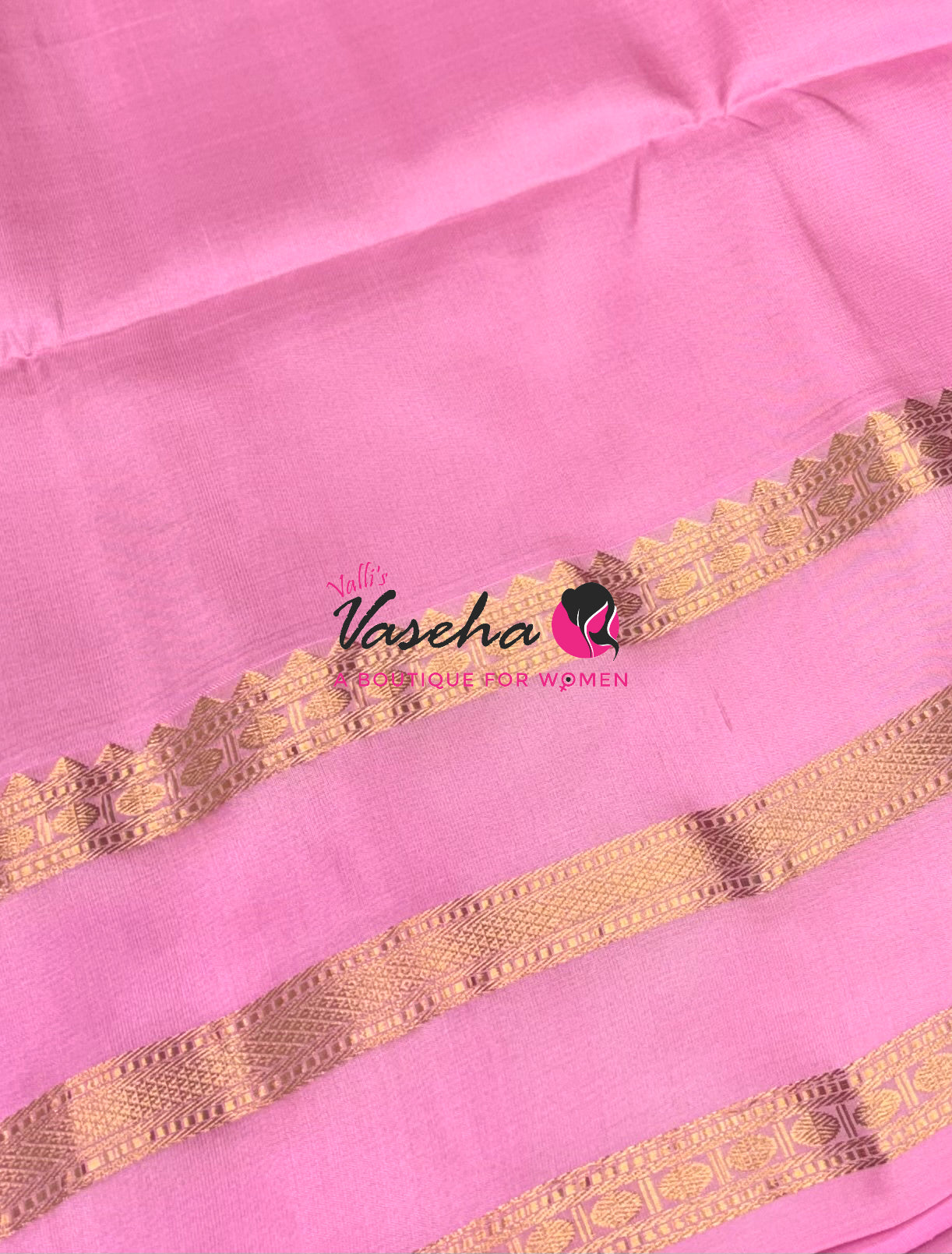 Pure Soft Silk Saree - Purple & Baby Pink - VVPSS087