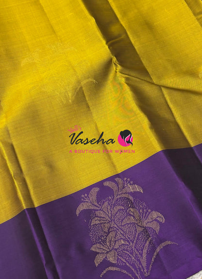 Half Mix - Pure Soft Silk Saree - VVPSS104