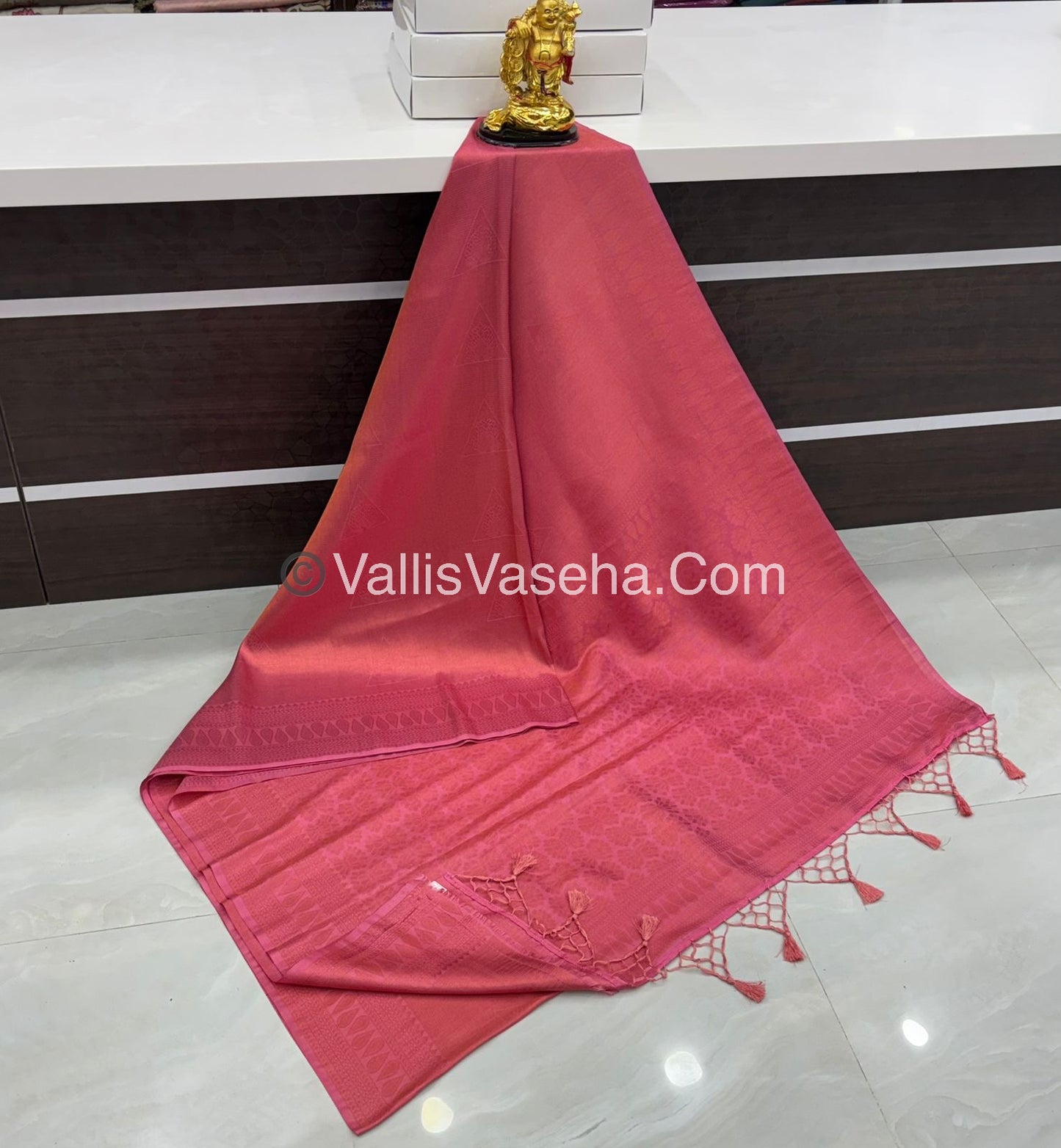 50% less - Offer Saree - Semi Soft silk Saree   - VVDS006