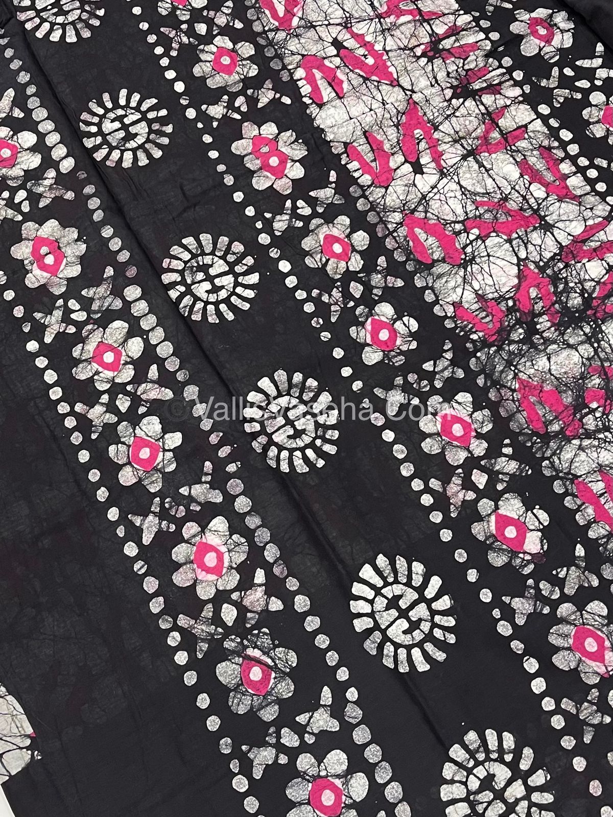 Pure Soft Mul Mul Cotton Sarees - Hand Block Prints - VVMMC007