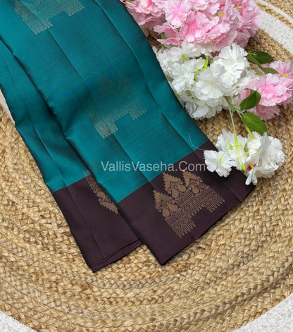 Half Mix - Pure Soft Silk Saree - VVPSS051