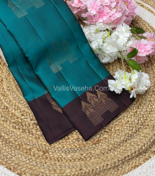 Half Mix - Pure Soft Silk Saree - VVPSS051