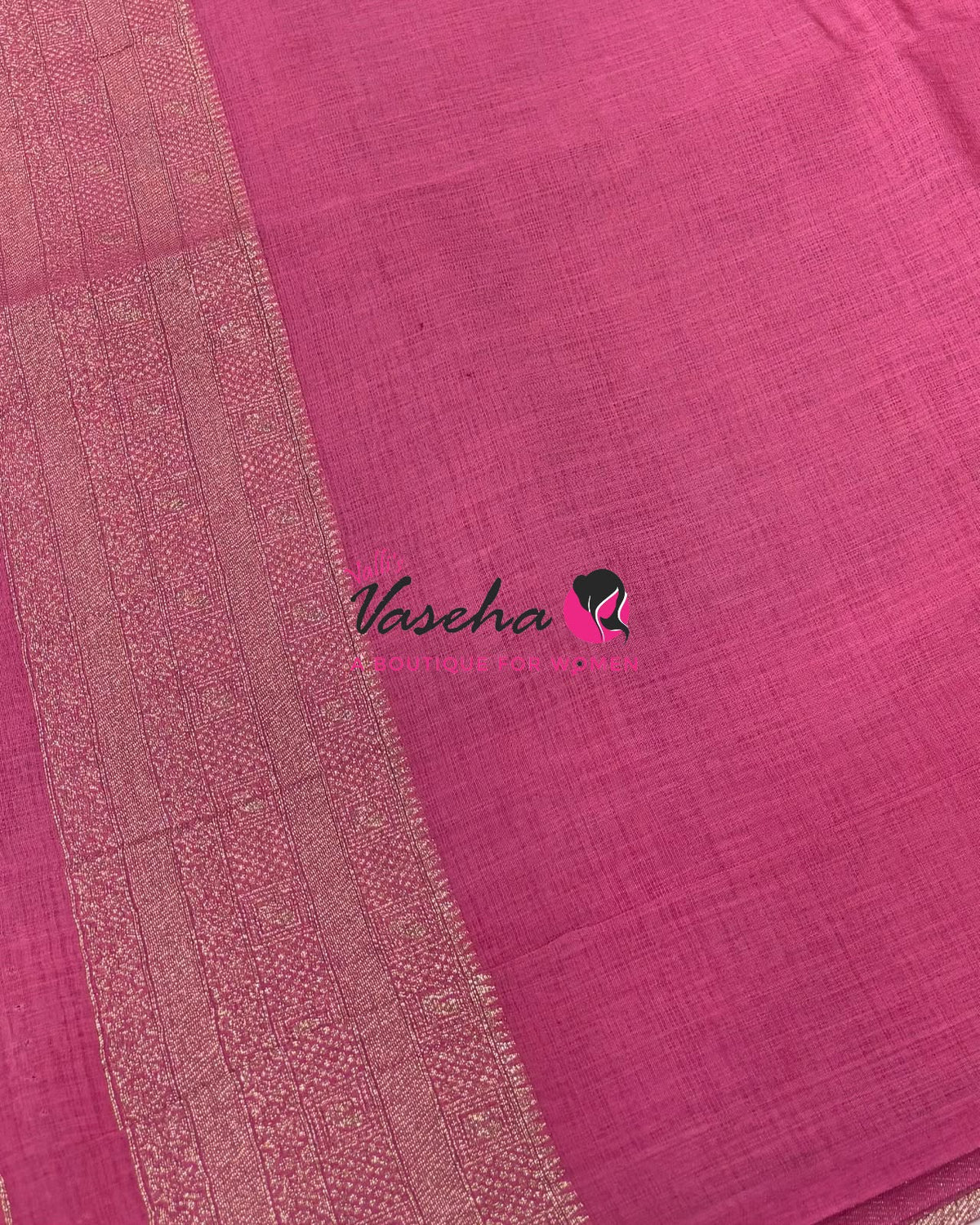 Banarasi - Heritage - Contrast  - Retta Petta border - VVBHS017