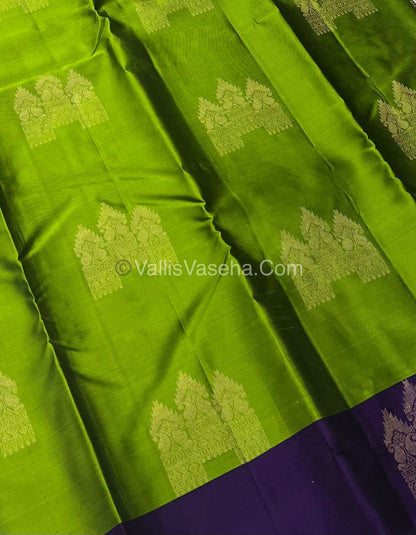 Half Mix - Pure Soft Silk Saree - VVPSS030