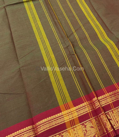 Kanchi Cotton Saree - VVKCS007