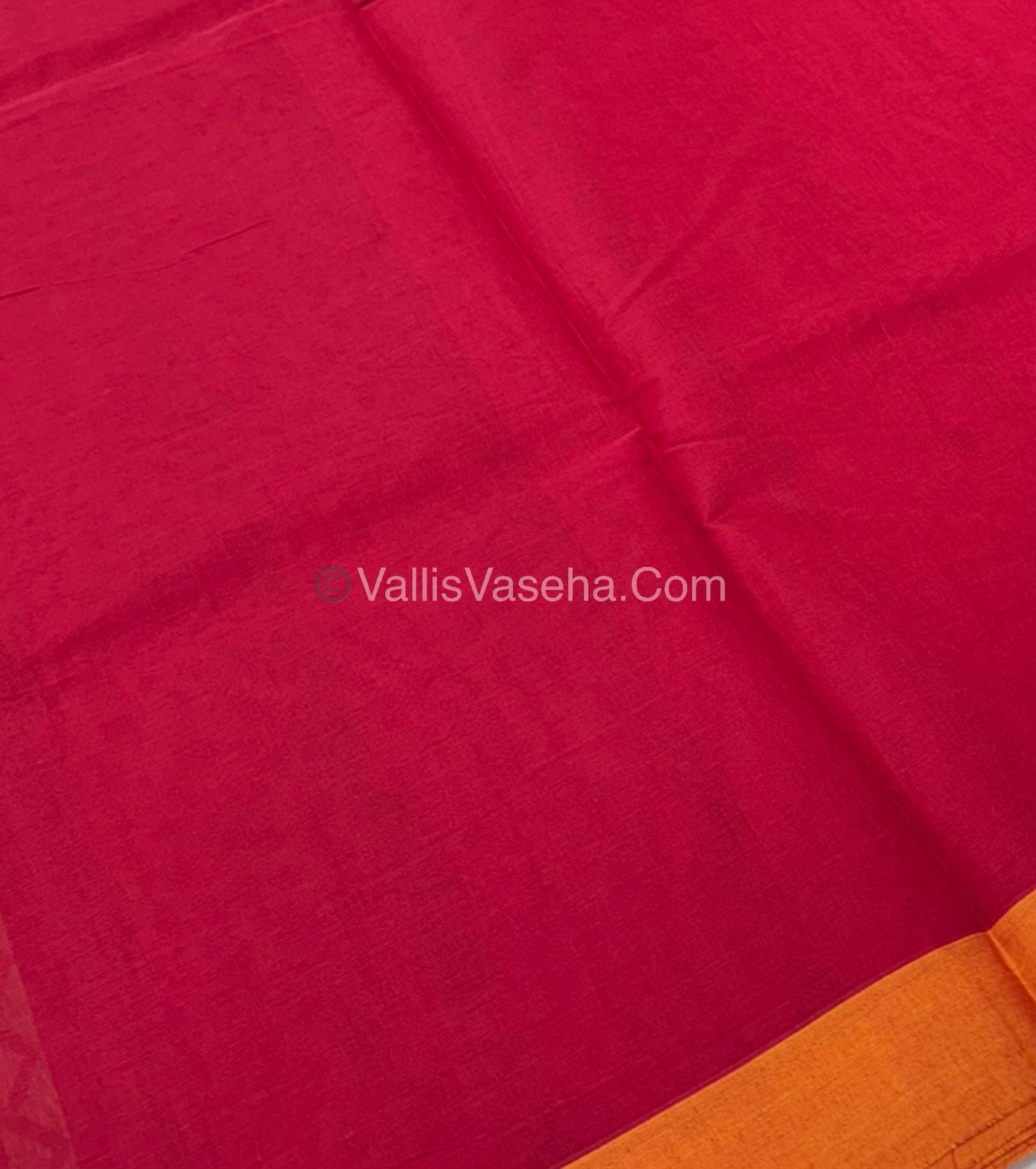 Premium Negamam Cotton Saree - VVNCS001