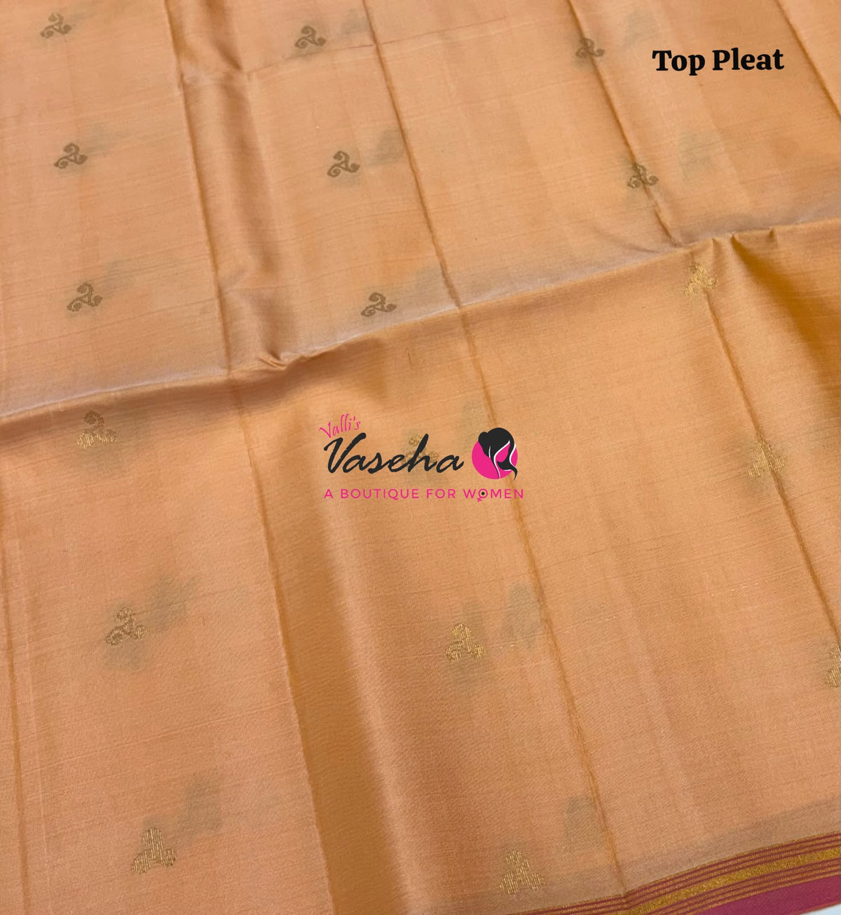Pure Soft Silk Saree - Partly Pallu -  Half & Half Saree - VVPSS088