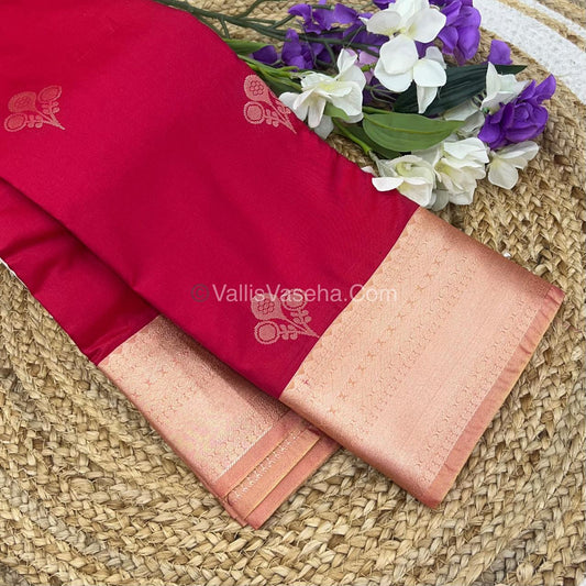 Semi Kanchipuram Soft Silk - VVSSS008