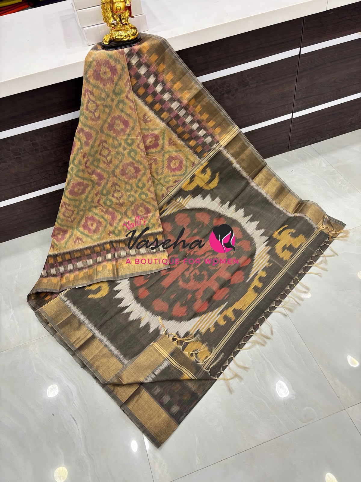 Kota Pochampally Cotton - Light Weight - VVKPS002