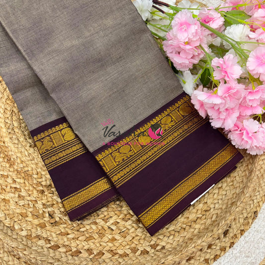 Kanchi Cotton Saree - VVKCS019