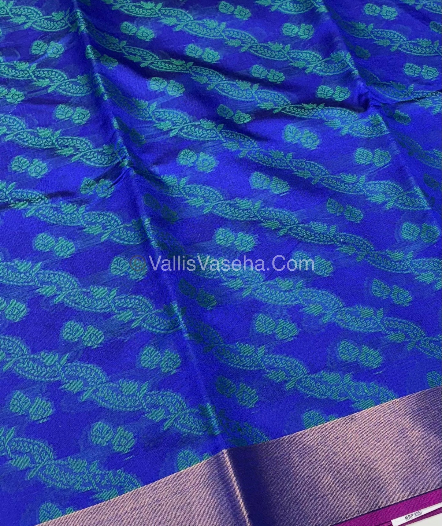 Banarasi - Kora Tanchoi - Semi Soft Silk Saree - VVKTS001