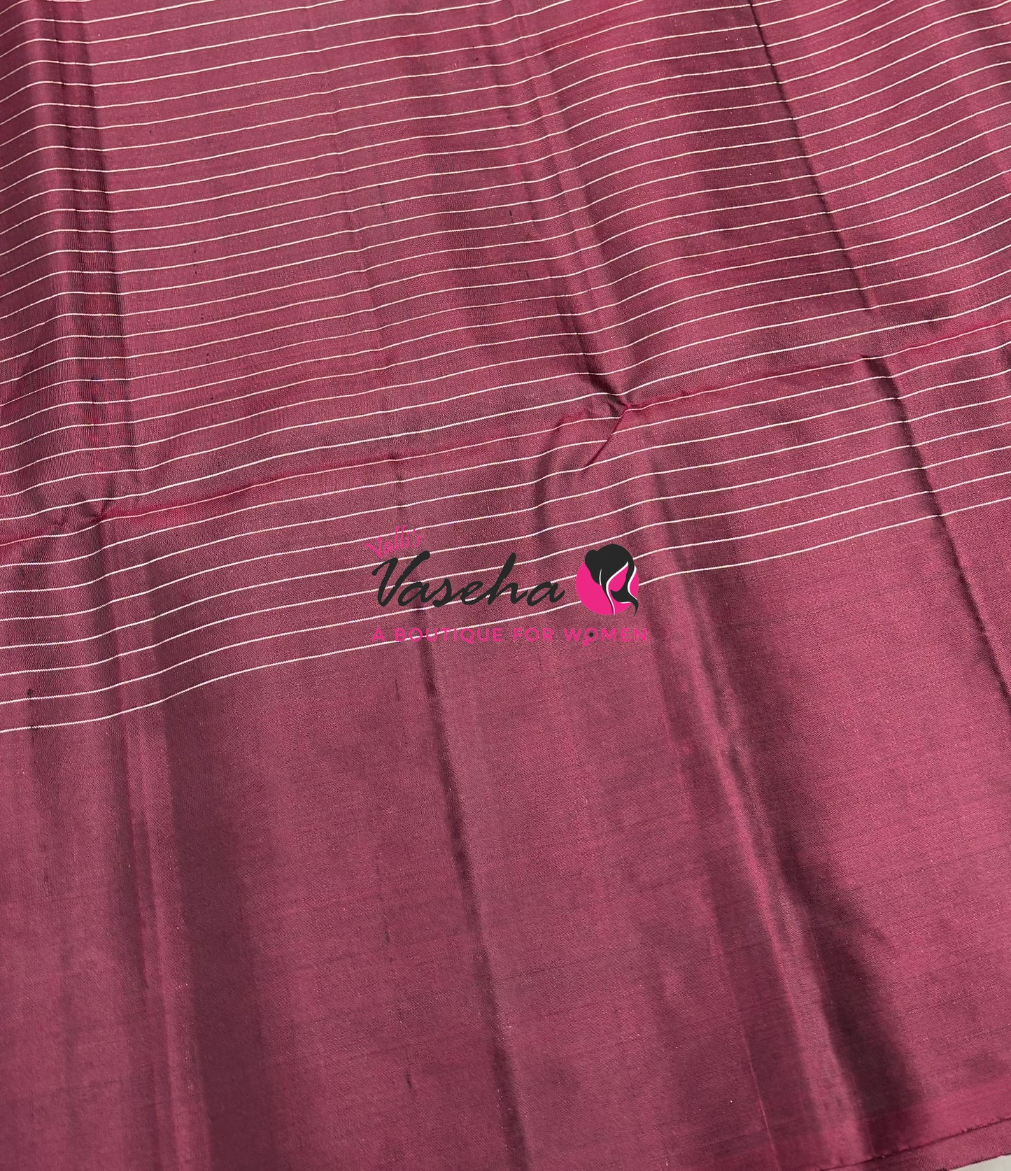 Pure Soft Silk Saree  - Maroon Shade - VVPSS115