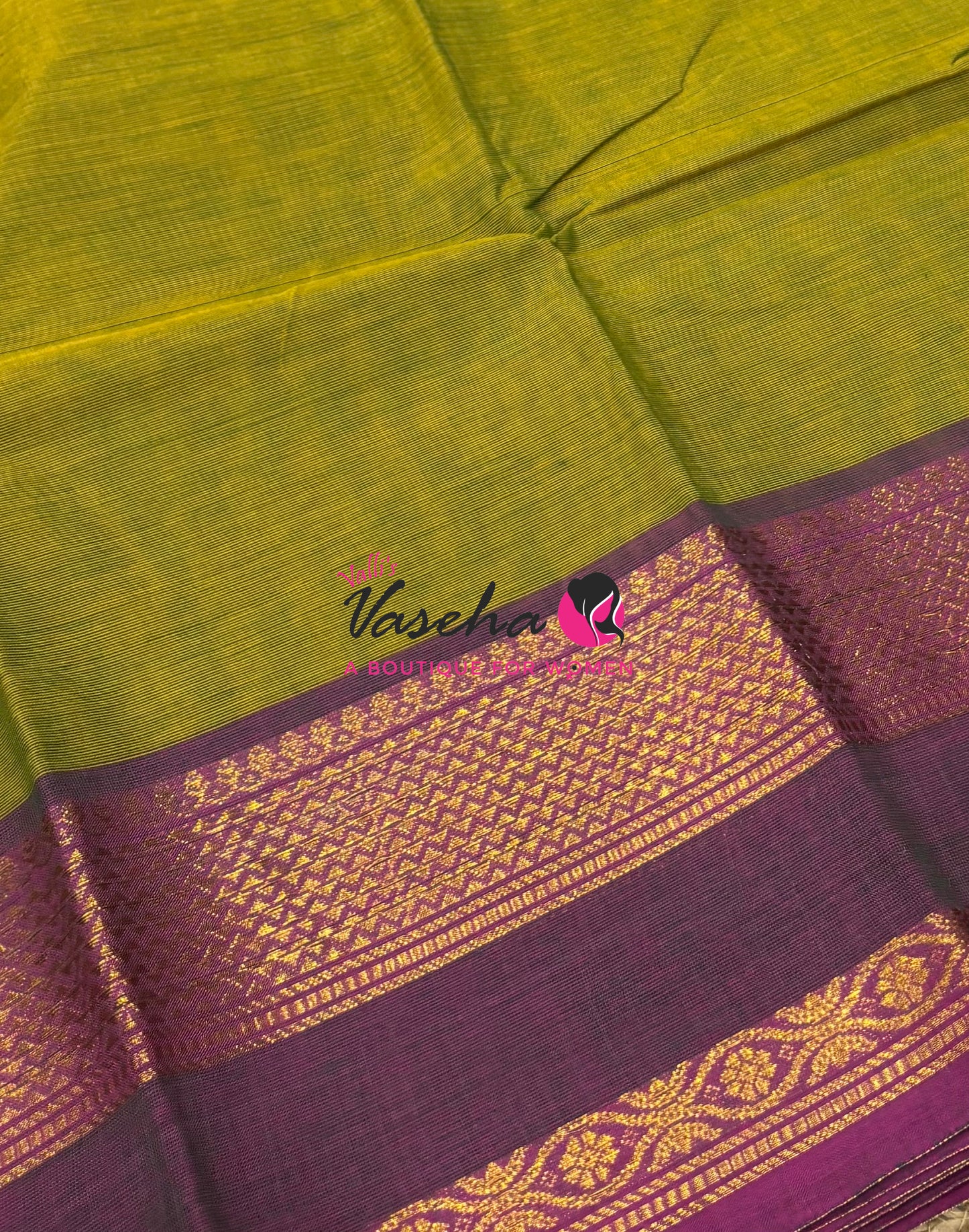 Kanchi Cotton Saree - VVKCS028