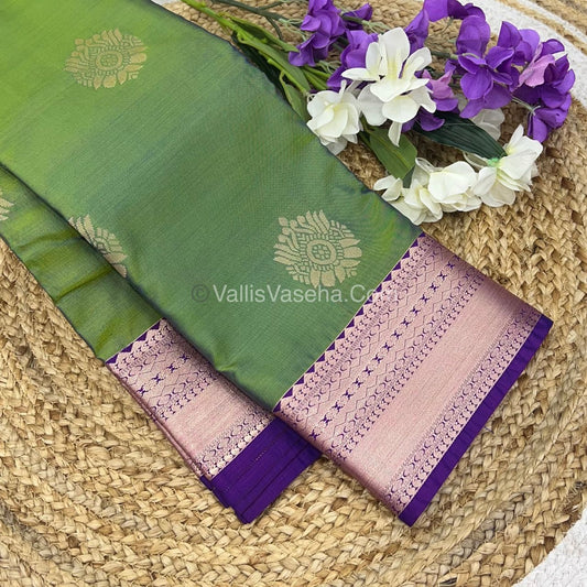 Semi Kanchipuram Soft Silk - VVSSS008