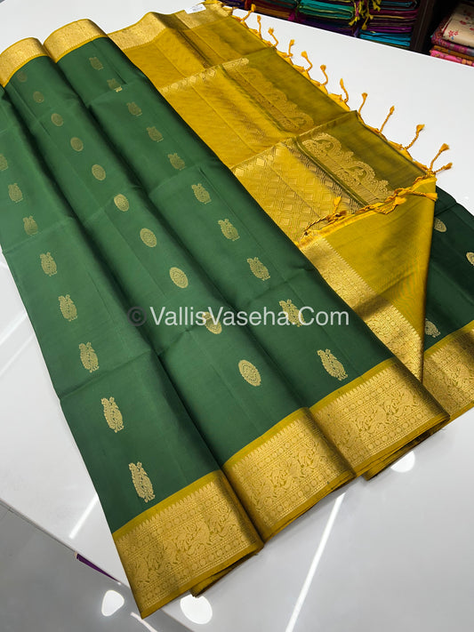 Pure Soft Silk Saree - Kanchi Border - VVPSS033