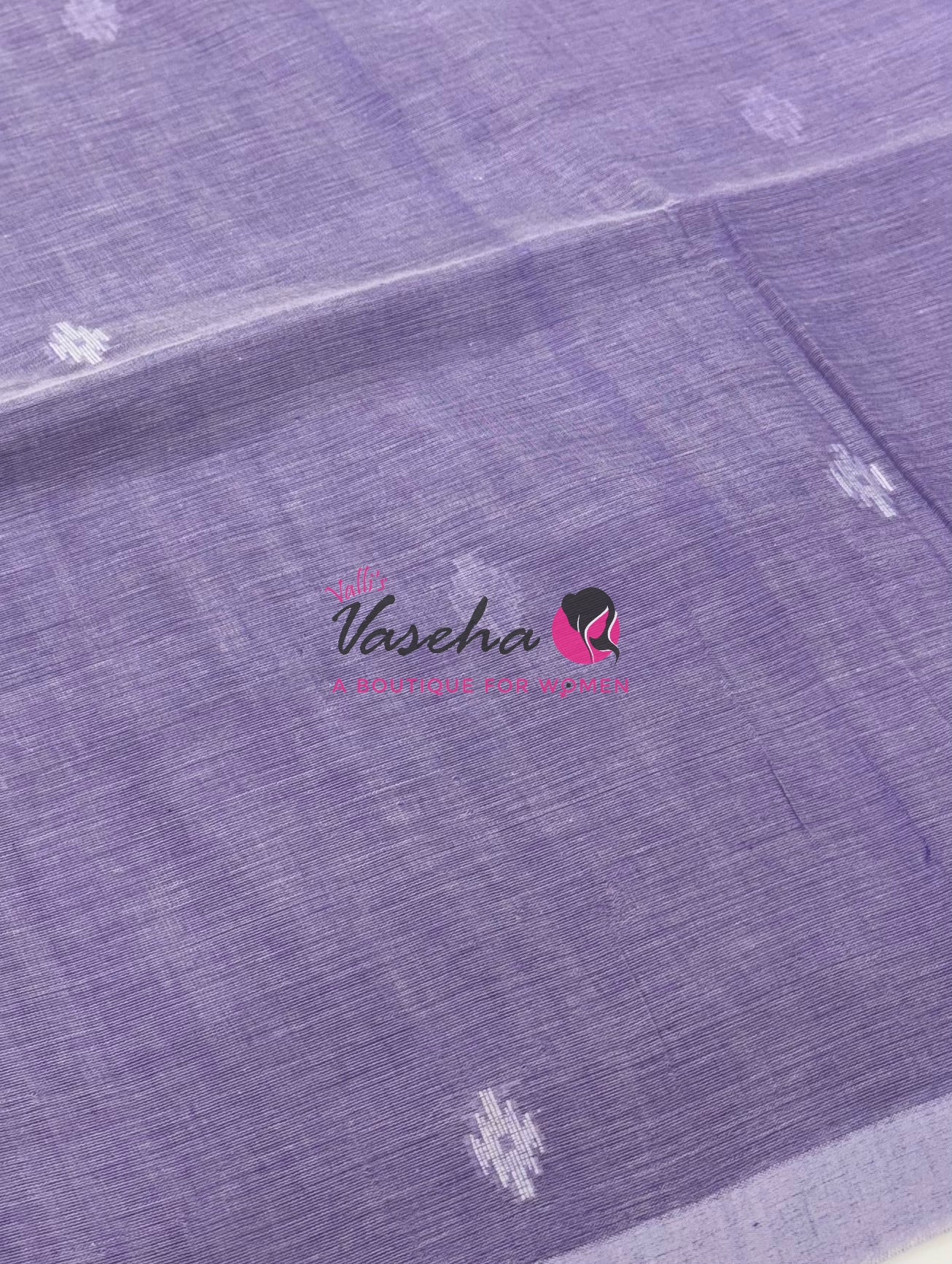 Bengal Kaddhi Cotton Saree | VVBKC002 | Lavender Shade