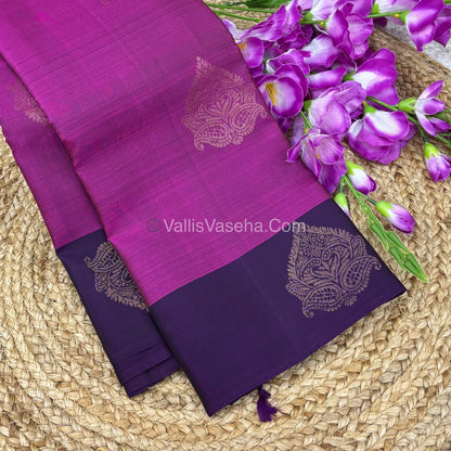 Half Mix - Pure Soft Silk Saree - VVPSS044