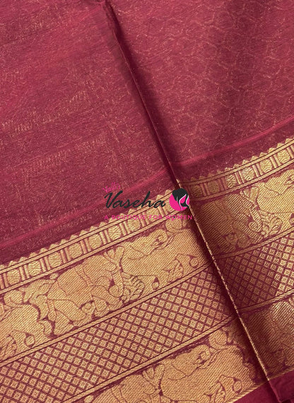 Kanchi Cotton Saree - VVKCS022