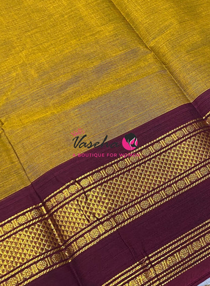 Kanchi Cotton Saree - VVKCS032