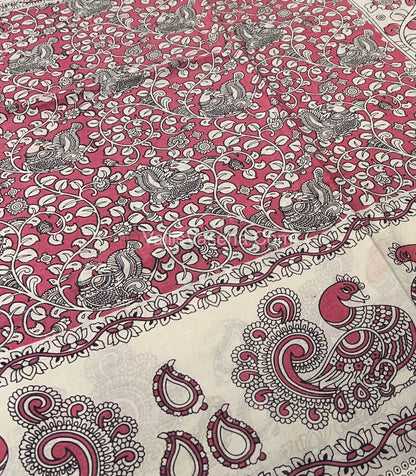 Pure Kalamkari Cotton Saree - VVPKC002