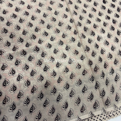 Pure Kalamkari Cotton Saree - VVPKC002