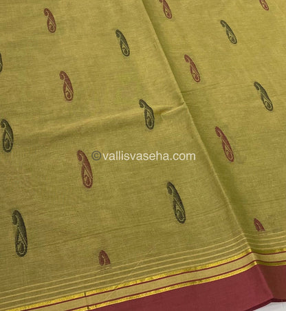 Handloom South Cotton Saree - VVSCS001