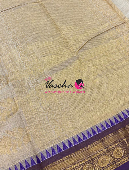 Kanchi Cotton Saree - VVKCS023