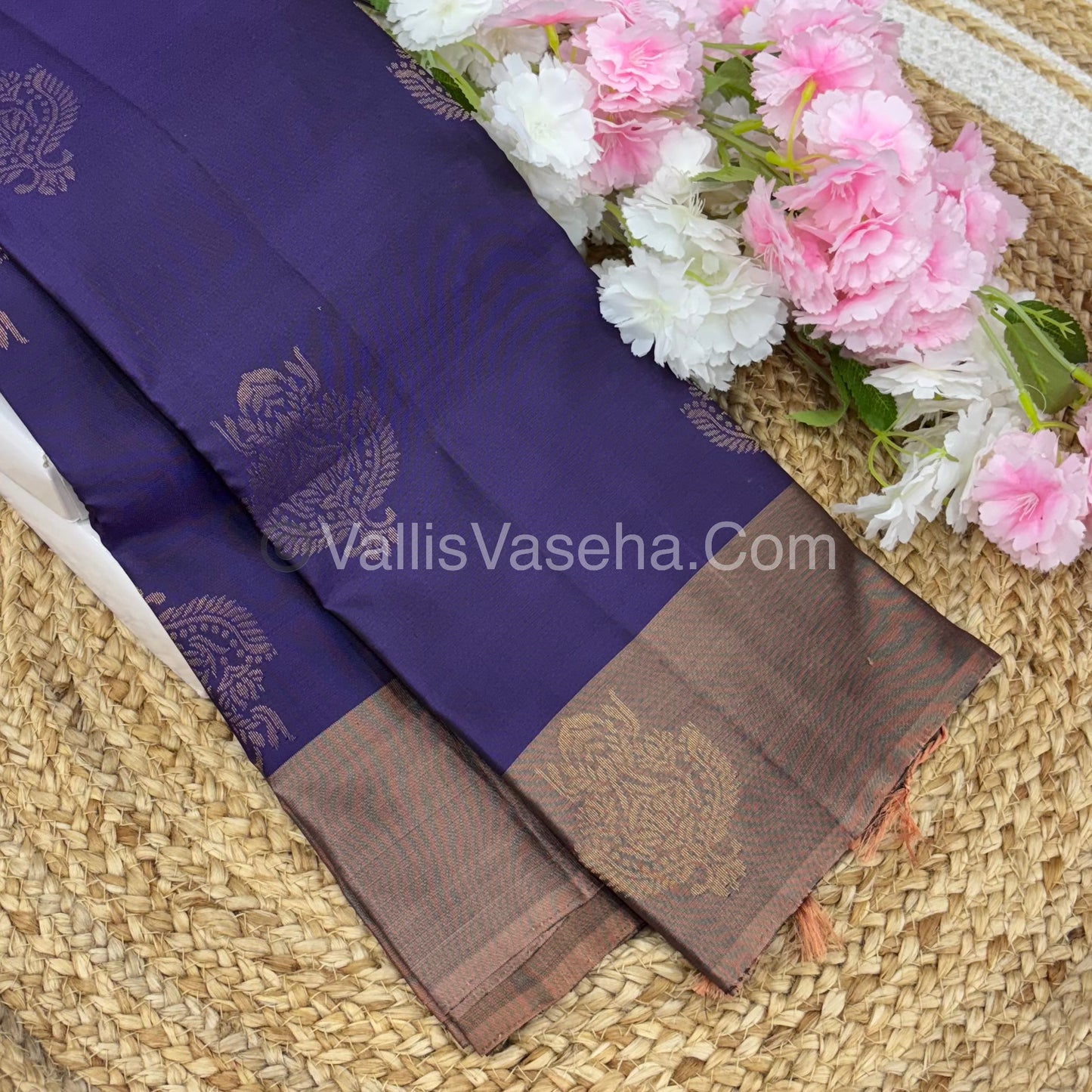Half Mix - Pure Soft Silk Saree - VVPSS043