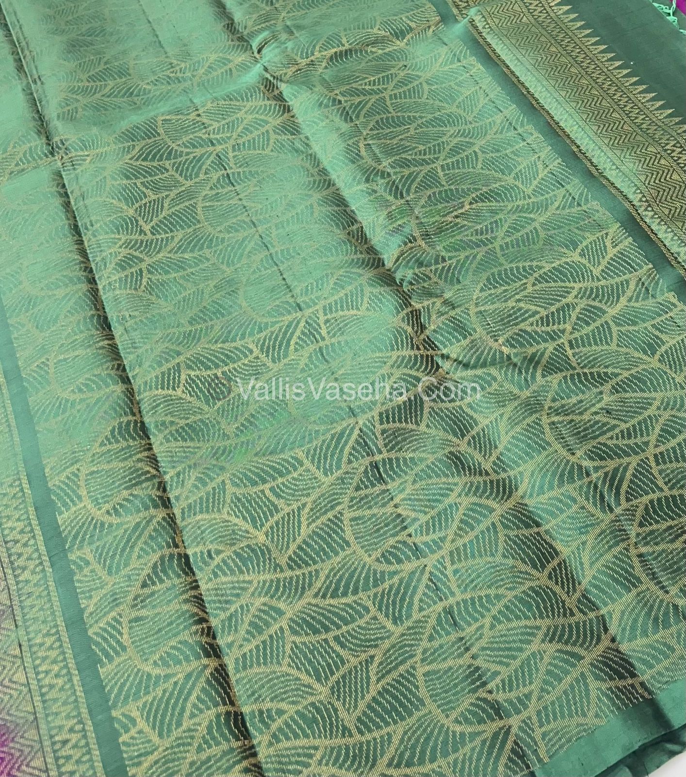 Half Mix - Pure Soft Silk Saree - VVPSS041
