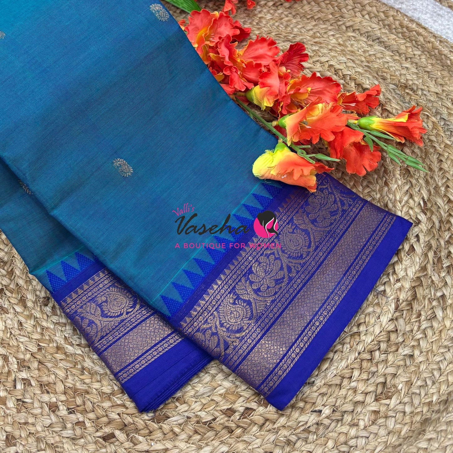 Kanchi Cotton Saree - VVKCS026